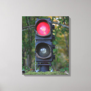 Antikes GRS Fa-Eisenbahn-Signal DruckLeinwand Leinwanddruck