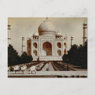 Antikes Indien, Taj Mahal Postkarte