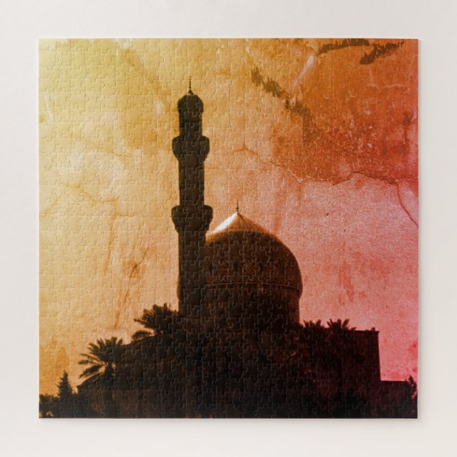 Antikes Irak Bagdad Moschee Taxis (Vertikal)