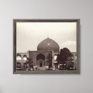 Antikes Iran Isfahan Schah-Moschee Leinwanddruck