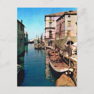 Antikes Italien, Chioggia, Vana-Kanal Postkarte