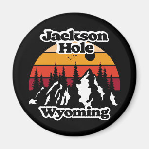 Antikes Jackson Hole Wyoming Magnet