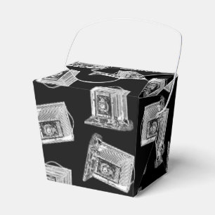 Antikes Kameratyp Illustrierte Vintage Kameras Geschenkschachtel