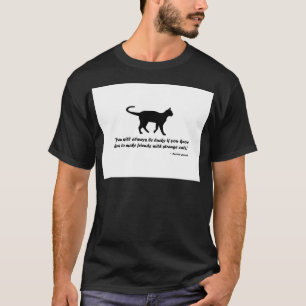Antikes Kat-Sprichwort T-Shirt
