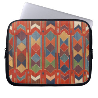Antikes Kilim-Webteppichmuster Laptopschutzhülle