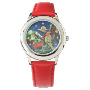 Antikes Kind, Biologischer Gartenbau; Sieg-Garten Armbanduhr