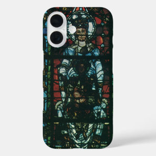 Antikes Kirchenfenster mit Buntglas iPhone 16 Hülle