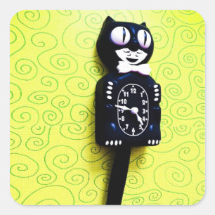 Antikes Kit Cat Clock Sticker