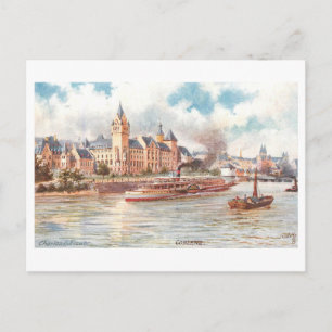 Antikes Koblenz, Deutschland Postkarte