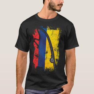 Antikes Kolumbien Angeln T-Shirt