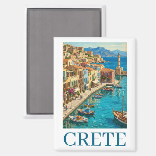 Antikes Kreta Griechenland Mittelmeer Reise Landsc Magnet