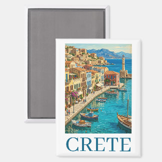 Antikes Kreta Griechenland Mittelmeer Reise Landsc Magnet