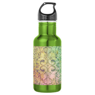 Antikes Kunsthandwerk-Ornamentmuster für Ihr Desig Trinkflasche