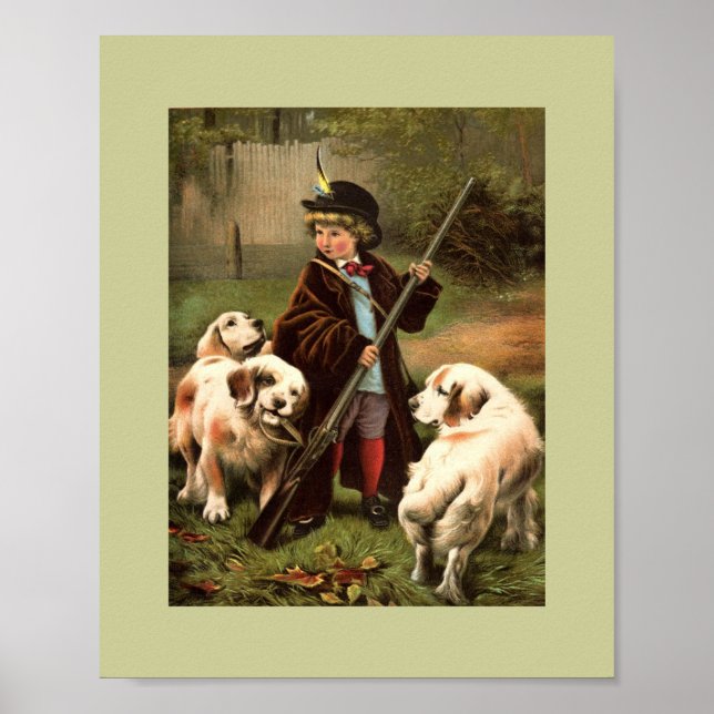 Antikes Kunstposter Poster (Vorne)