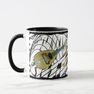 ANTIKES MANDOLIN-TASSE TASSE