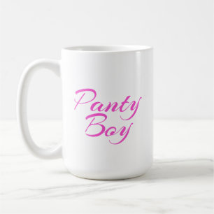 Antikes Marineblau und Rosa Aquarell-Blumenmuster Kaffeetasse