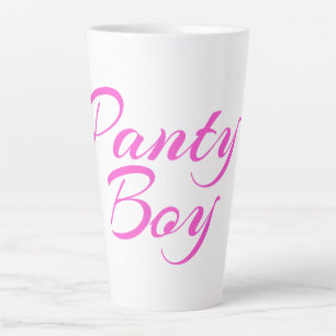 Antikes Marineblau und Rosa Aquarell-Blumenmuster Milchtasse