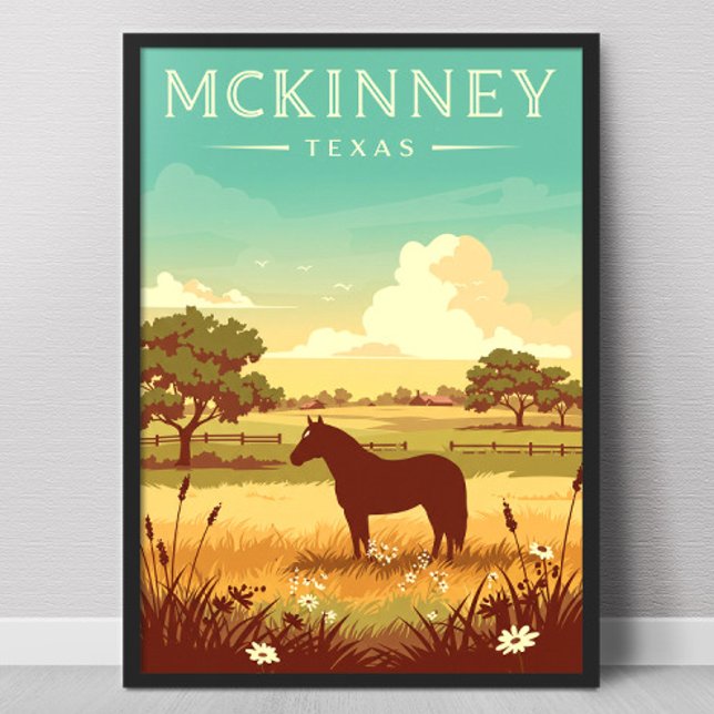 Antikes McKinney Texas Poster (Von Creator hochgeladen)