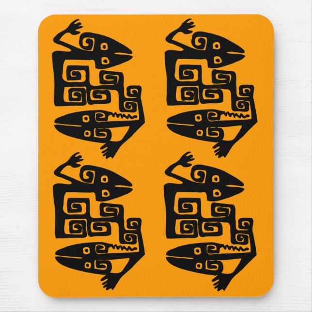 Antikes mexikanisches Kunstmousepad Mousepad (Vorne)