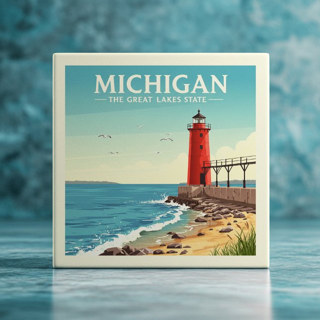 Antikes Michigan Fliese (Von Creator hochgeladen)