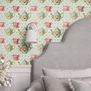 Antikes Minz-Teeservice Tapete