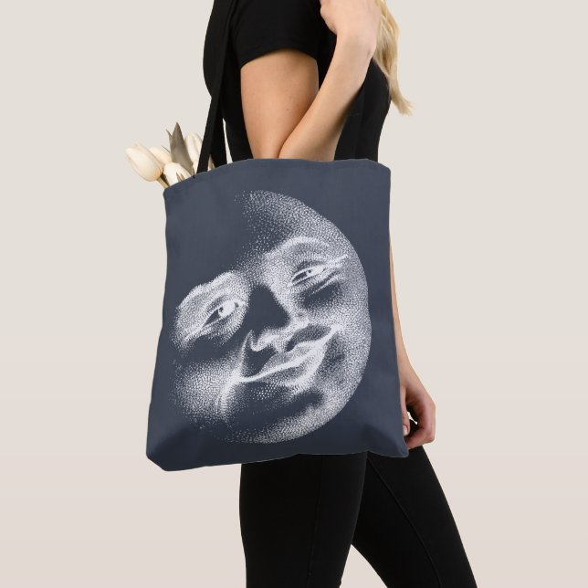 Antikes Mondgesicht  Tasche (Von Nahem)