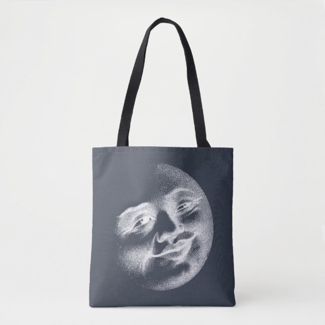 Antikes Mondgesicht  Tasche (Vorderseite)