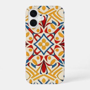 antikes Mosaik, Mandala-Muster iPhone 16 Hülle