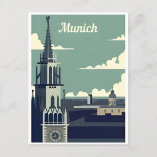 Antikes München Munchen Deutschland  Postkarte