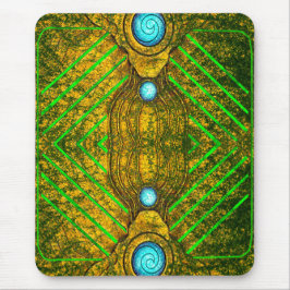 Antikes mystisches Zauber von magischen Zaubern &  Mousepad