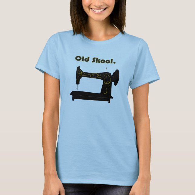 Antikes Nähmaschine-Shirt T-Shirt (Vorderseite)