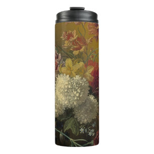 Antikes Niederländisches Meisterwerk Floral Georgi Thermosbecher
