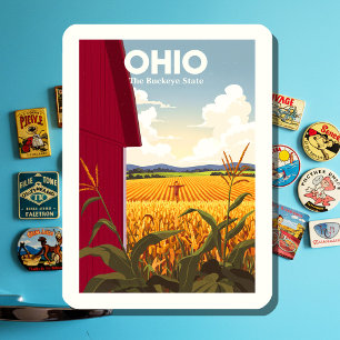 Antikes Ohio Magnet