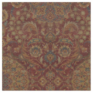 Antikes osmanisches Orientalisches Teppichmuster P Stoff