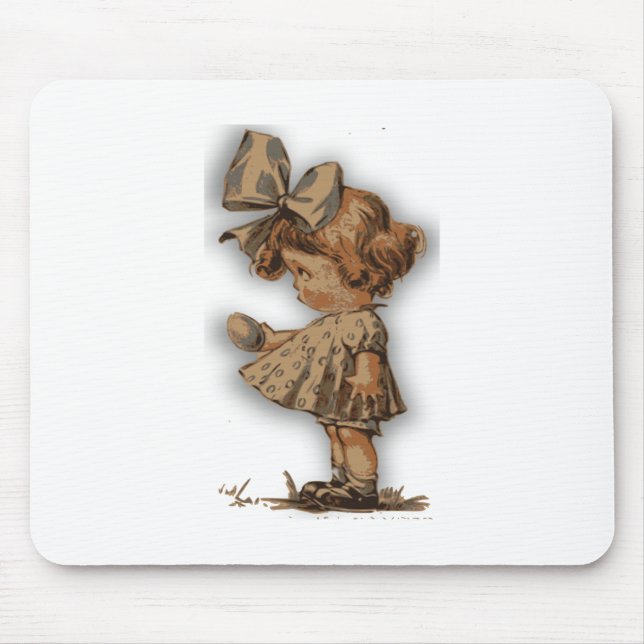 antikes Osterei Mousepad (Vorne)