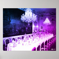 Antikes Österreich Wien Hofburg Palast Esszimmer