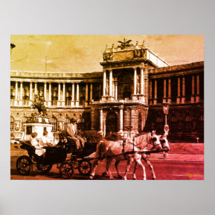 Antikes Österreich Wien Hofburgpalast Poster