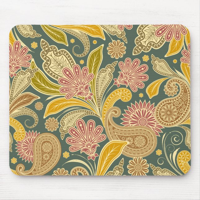 Antikes Paisley Mousepad (Vorne)