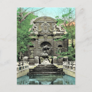 Antikes Paris, Paris Jardins de Luxembourg Postkarte