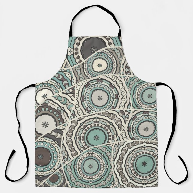 Antikes Patchwork-Quilt-Muster. Antike Dekoration Schürze (Vorderseite)
