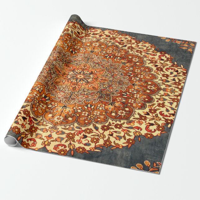 Antikes persisches Musterdesign Geschenkpapier (Ungerollt)