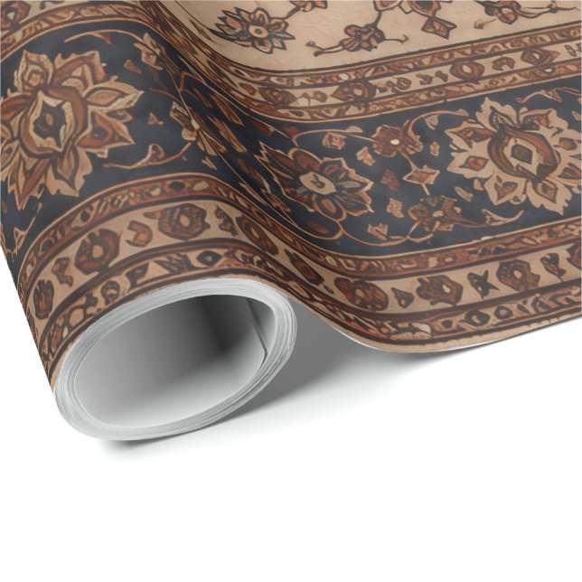 Antikes persisches Teppichmuster-Wrap | Antiq Geschenkpapier (Rolleneckpunkt)