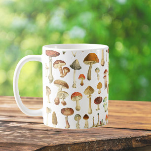 Antikes Pilzmuster Kaffeetasse