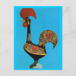 Antikes Portugal, Barcelos-Hahn Postkarte