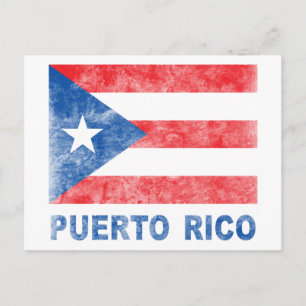 Antikes Puerto Rico Postkarte