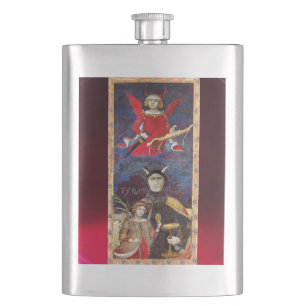 ANTIKES RENAISSANCE-TAROT 15 -DER TEUFEL FLACHMANN