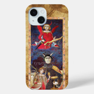 ANTIKES RENAISSANCE-TAROT 15 / DER TEUFEL iPhone 15 HÜLLE