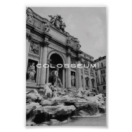 Antikes Rom Kolosseum , Historische Römische Reise Fotodruck