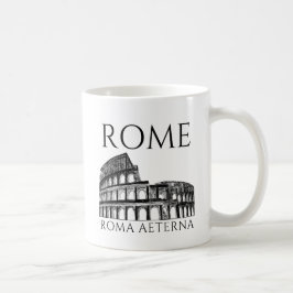 Antikes Rom Kolosseum , Historische Römische Reise Kaffeetasse