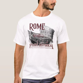 Antikes Rom Kolosseum , Historische Römische Reise T-Shirt
